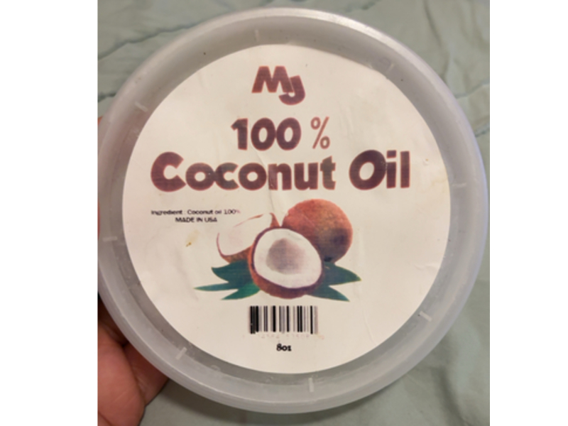 MJ 100% Coconut Oil, 8 oz