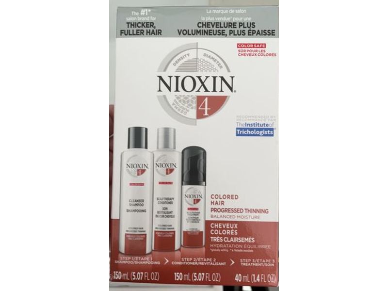 Hair Care Kit System 4, Color Hair Progressed Thinning, 1.4 fl oz/40 mL