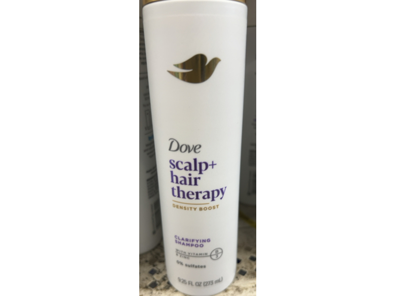 Dove Scalp + Hair Therapy Clarifying Shampoo, Vitamin B3 & Zinc, 9.25 fl oz/273 mL