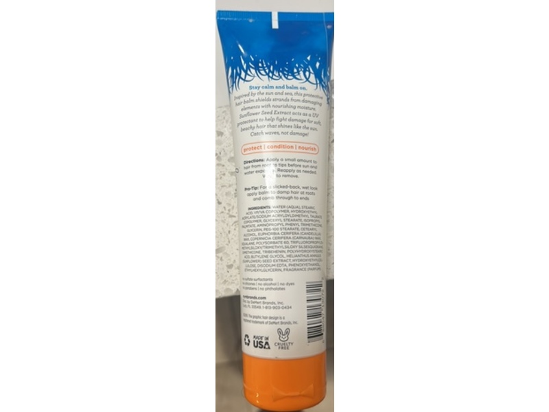 Not Your Mother's Beach Babe Protective Hair Balm, Sunflower Seed Extract, 4.7 fl oz/140 mL