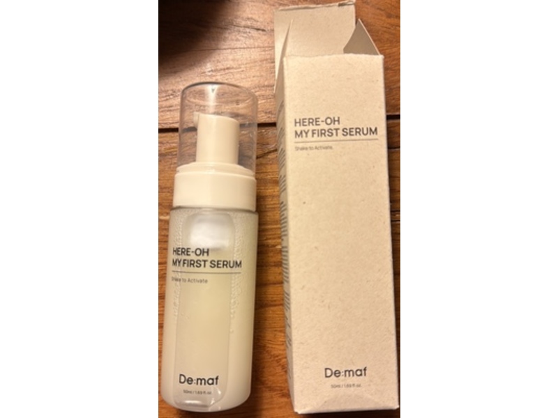 De:maf Here-Oh My First Serum, 1.69 fl oz/50 mL