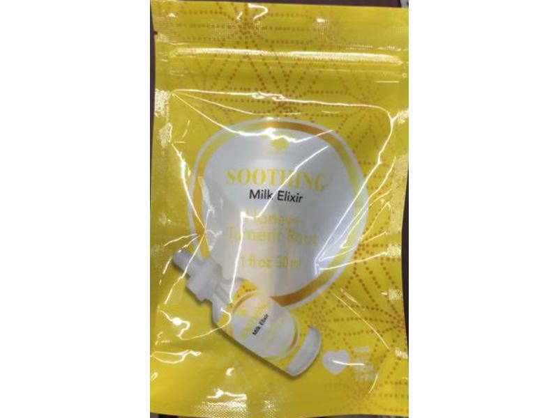 Belero Soothing Milk Elixir, Honey & Turmeric Root, 1 fl oz/30 mL