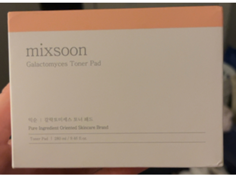 mixsoon Galactomyces Toner Pad, 9.46 fl oz/280 mL, 60 Sheets