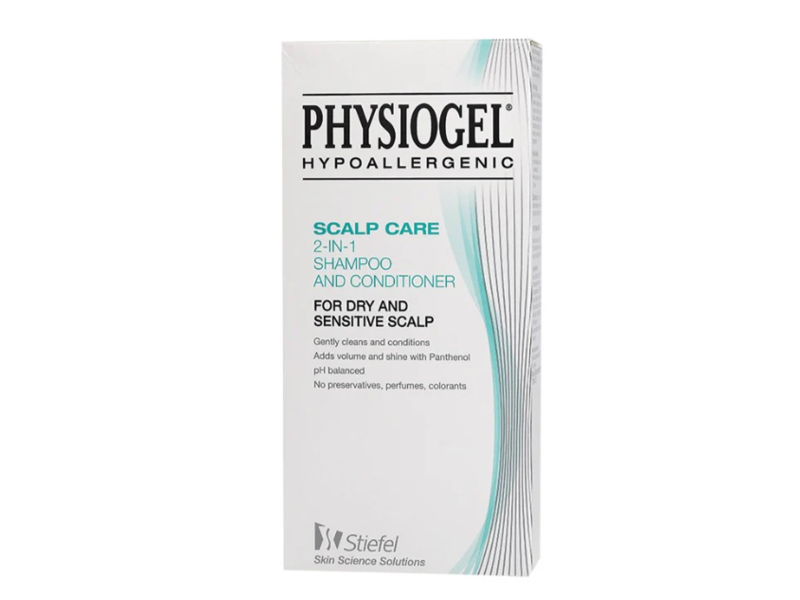 Stiefel Physio Gel Scalp Care Shampoo & Conditioner 2‑in‑1, 250 mL