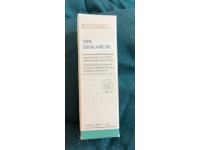 Biossance 100% Squalane Oil, 0.4 fl oz/12 mL