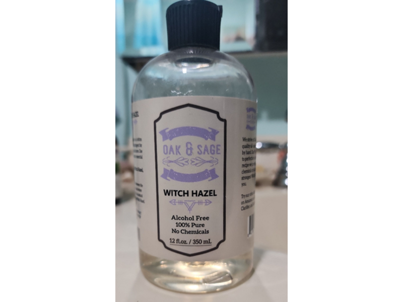 Oak & Sage Witch Hazel, 12 fl oz/350 mL