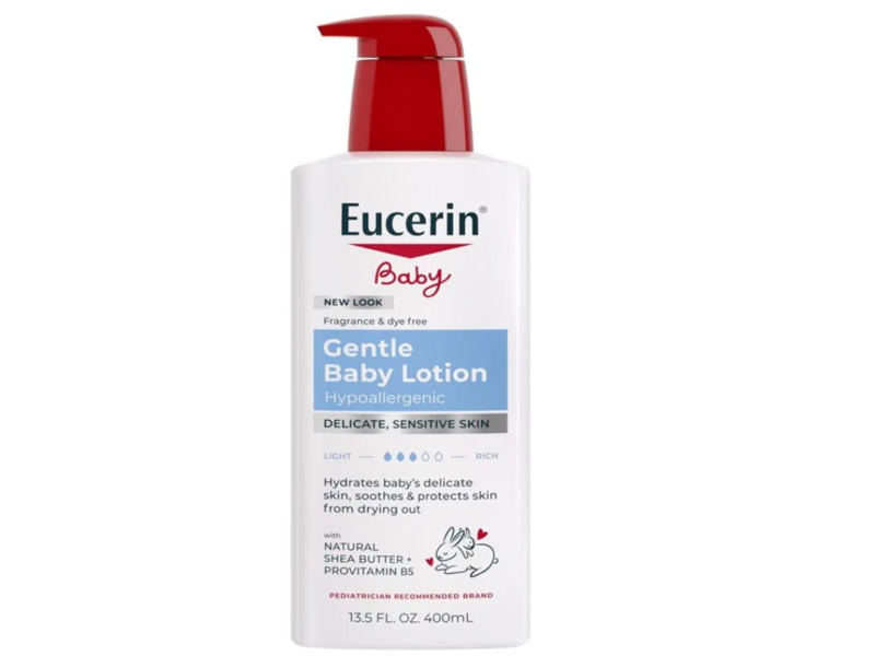 Eucerin Gentle Baby Lotion, 13.5 fl oz/400 mL