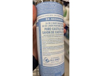 Dr. Bronner's 18-In-Baby Pure-Castile Soap, Unscented, 473 mL - thumbnail 3