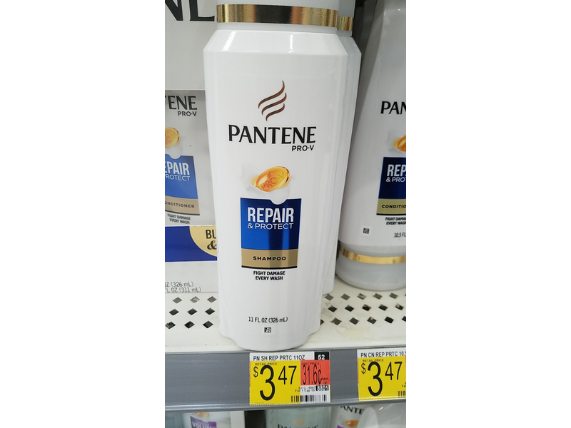 Pantene Shampoo, Repair & Protect, 11 fl oz/326 mL