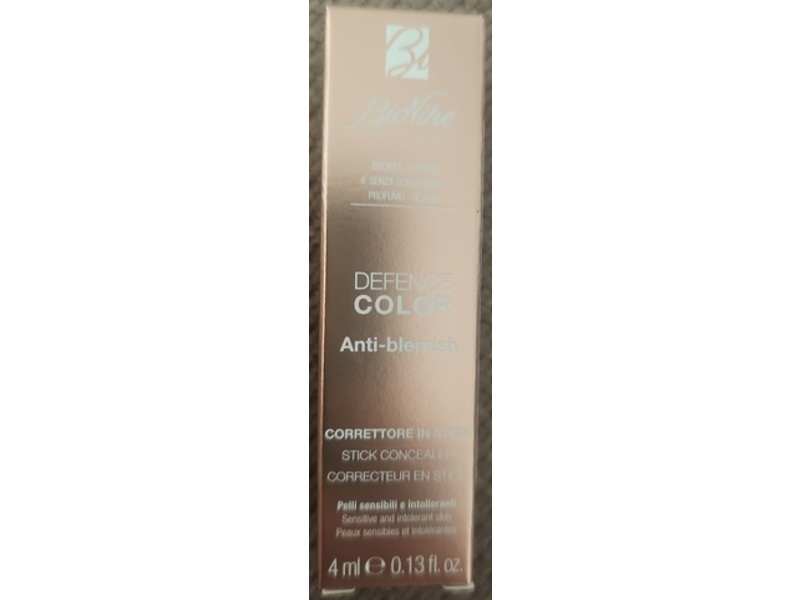 BioNike Defence Color Anti-Blemish Concealer Stick, 02, 0.13 fl oz/4 mL