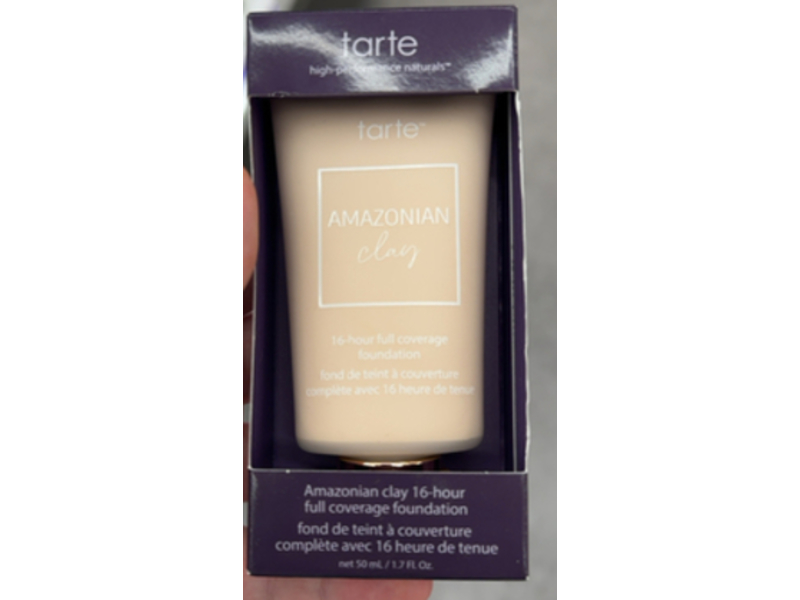 Tarte Amazonian Clay foundation, 12B Fair Beige, 1.7 fl oz/50 mL