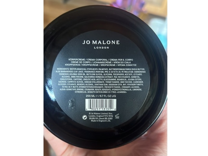 Jo Malone Intense Body Creme, Dark Amber & Ginger Lily, 6.7 fl oz/200 mL