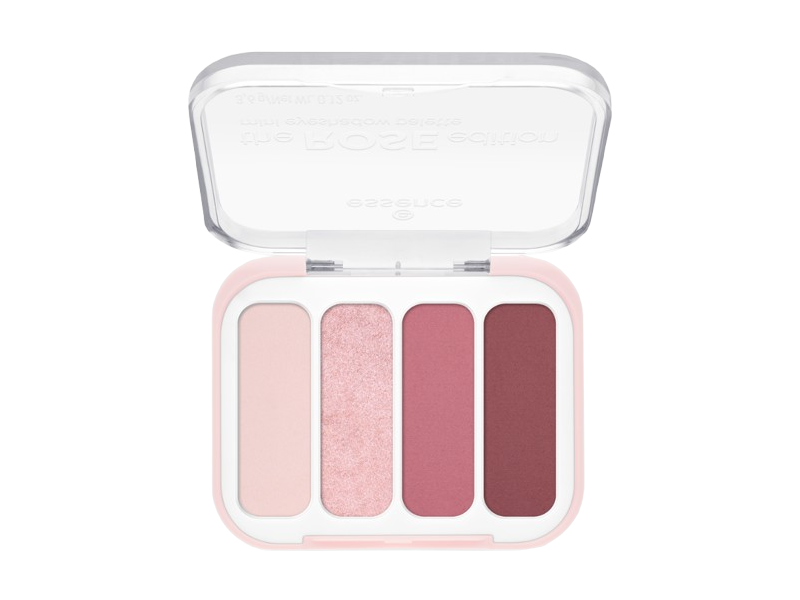 Essence Mini Eyeshadow Palette, The Rose Edition, 0.21 oz/3.6 g