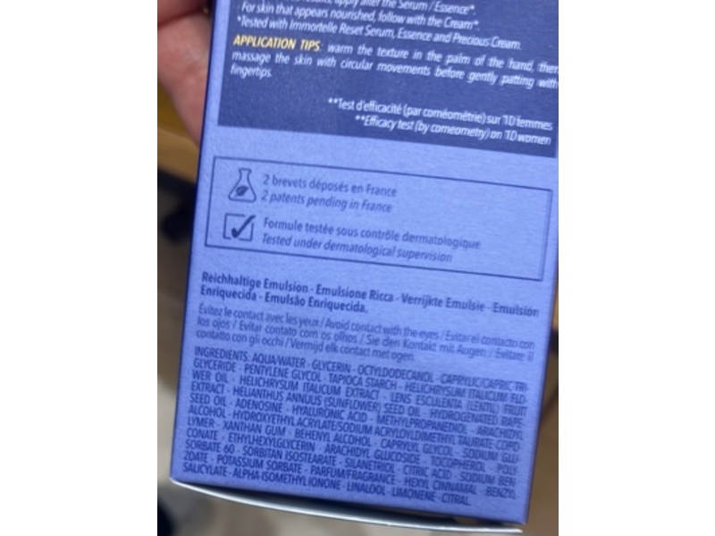 L'occitane Immortelle Precious Emulsion, 2.60 fl oz/75 mL