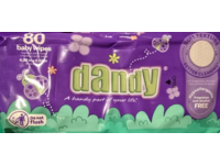 Dandy Baby Wipes, 80 Count - Image 2