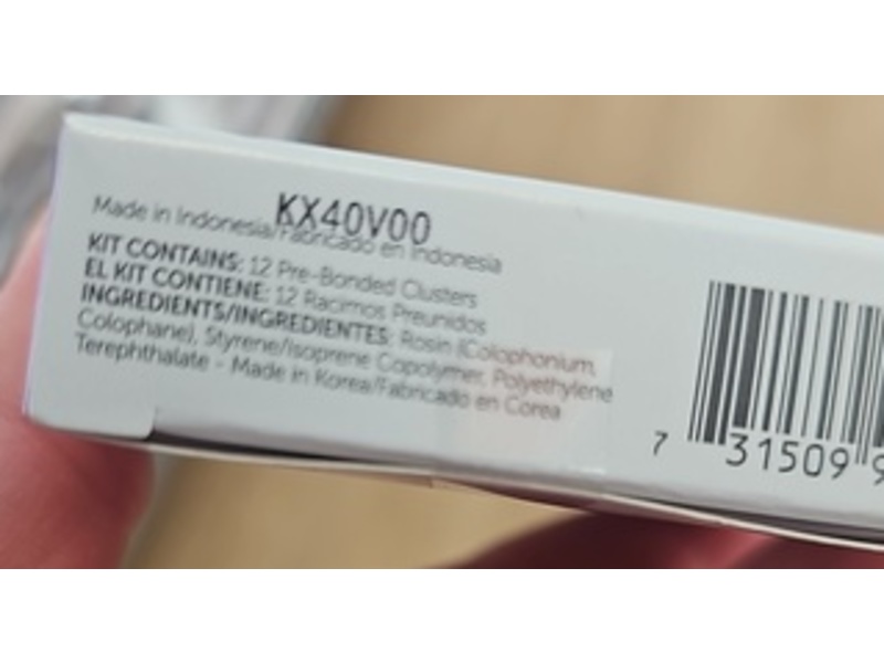 Kiss Impress Press-On Falsies Lash Clusters, Airy Wispy, 12 Count