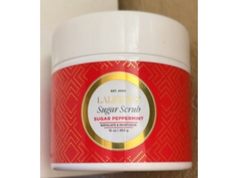 Lalicious Exfoliating & Moisturizing Scrub, Sugar Peppermint, 16 oz/45.3 g