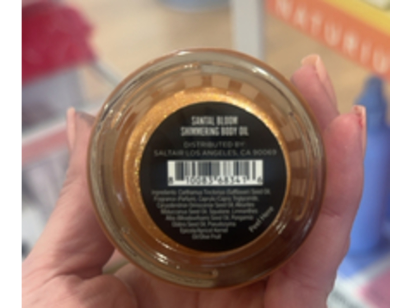 Saltair Santal Bloom Shimmering Body Oil, 4 fl oz/118 mL