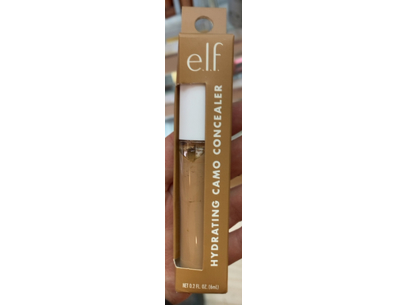 e.l.f Hydrating Camo Concealer, Tan Walnut, 0.20 fl oz/6 mL