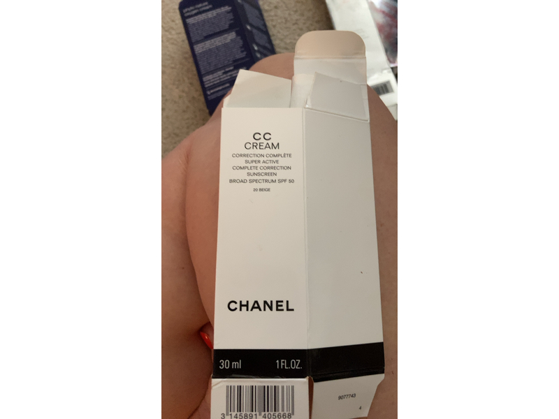 chanel cc cream correction complete super active