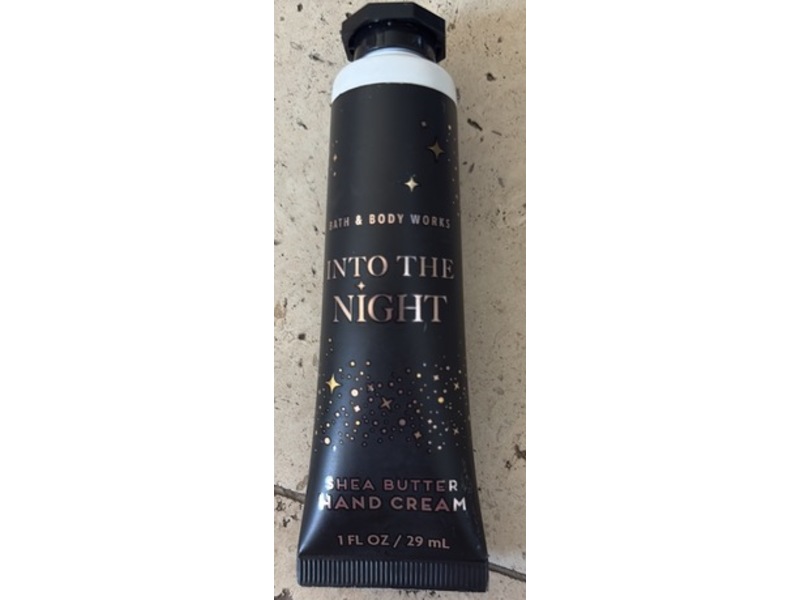 Bath & Body Works Shea Butter Hand Cream, Into The Night, 1 oz/29 mL