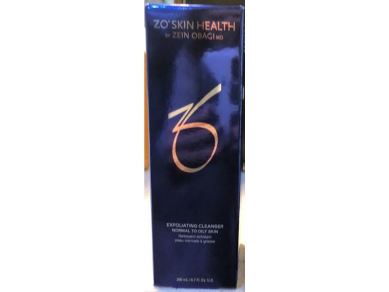 ZO Skin Health Exfoliating Cleanser, Normal to Oil Skin, 6.7 oz (200 mL)