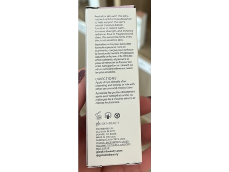 Glo Skin Beauty Phyto-Calm Aloe Drops Serum, 1 fl oz/30 mL