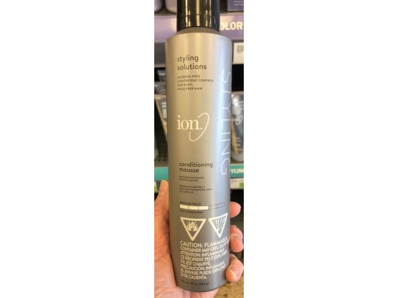 Ion Styling Solution Conditioning Mousse, Medium Hold, 10 oz/283 g