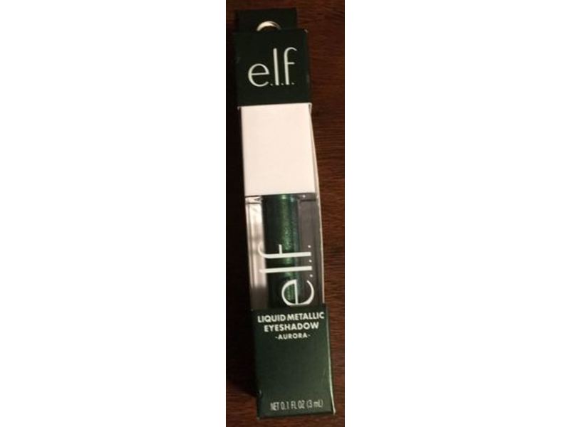 E.l.f. Cosmetics Liquid Metallic Eyeshadow, Aurora, 0.1 fl oz/3 g