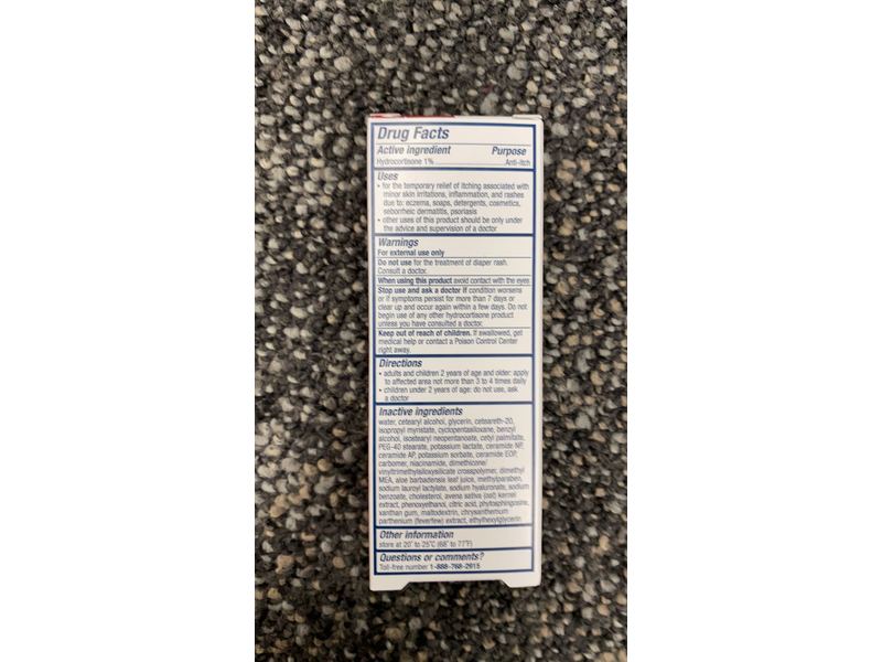 CeraVe Hydrocortisone Anti-Itch Cream, 1 oz