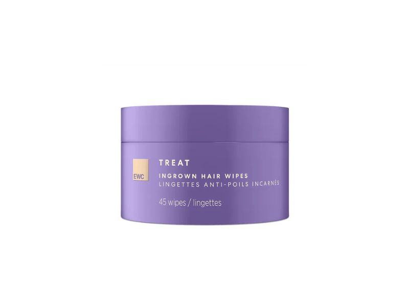 European Wax Center Treat Ingrown Hair Wipes, 45 Count
