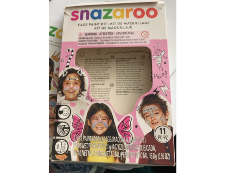 Snazaroo Face Paint Palette Kit, 0.59 oz/16.8 g