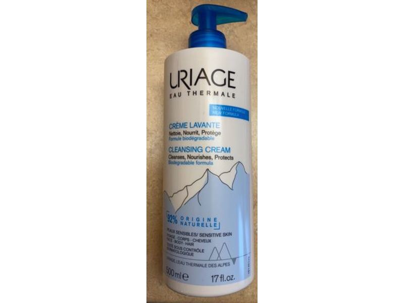 Uriage Eau Thermale Cleansing Cream, 17 fl oz