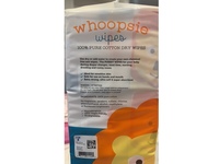 Whoopsie Wipes 100% Pure Cotton Dry Baby Wipes, 600 Counts, Pack Of 6 - Image 4