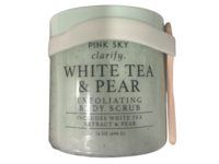 Pink Sky Clarify Exfoliating Body Scrub, White Tea & Pear, 24 oz/690 g - Image 2