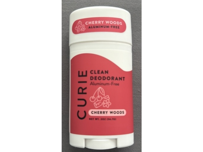 Curie Clean Deodorant, Cherry Woods, 2 oz/56.7 g