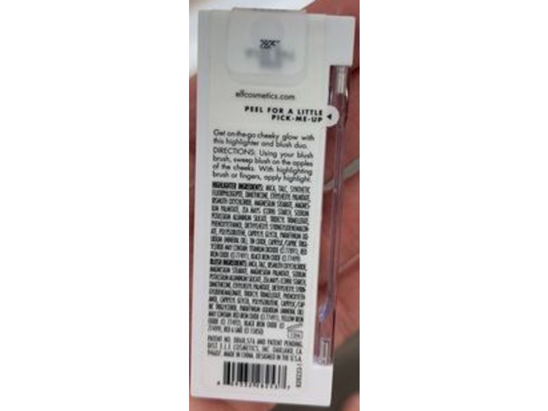 e.l.f. Cosmetics Bite-Size Face Duo, Spiced Apple, 0.049 oz/1.4 g