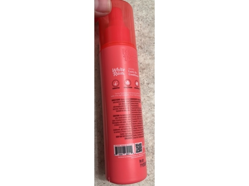 White Rain Anti Frizz Leave-In Conditioner, 4 fl oz/118 mL