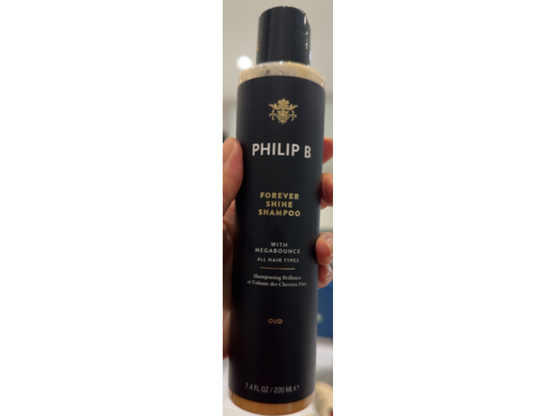 Philip B. Megabounce Forever Shine Shampoo, Oud, 7.4 fl oz/220 mL