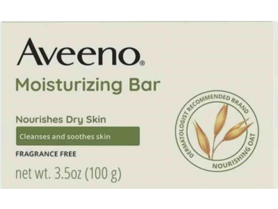 Aveeno Moisturizing Bar, 3.5 fl oz/100 g