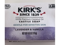 Kirk's Since 1839 Castile Soap, Lavender & Vanilla, 4 oz/113 g - Image 3