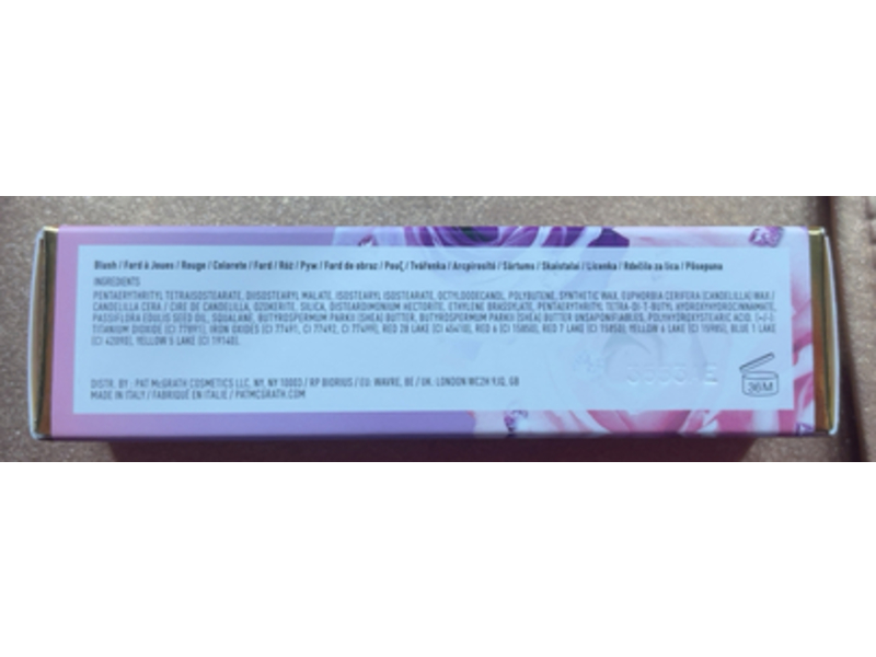 Pat McGrath Labs Divine Cream Blush Legendary Glow Color Balm, Divine Rose Glow, 0.24 oz/7 g