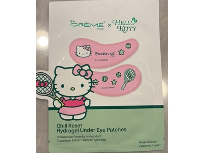 The Cream Shop x Hello Kitty Chill Reset Hydrogel Under Eye Patches, 1 Pair