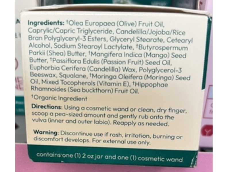 pH-D Feminine Health Support Nourishing Vulva Balm, Unscented, 2 oz/56.7 g