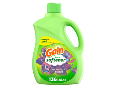 Gain Fabric Softener, Moon Light Breeze, 136 Loads, 100 fl oz/2.98 L