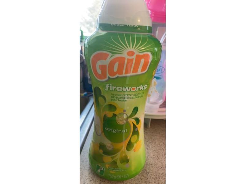 Gain Fireworks In-Wash Scent Booster Beads, Original, 26.5 oz/752 g