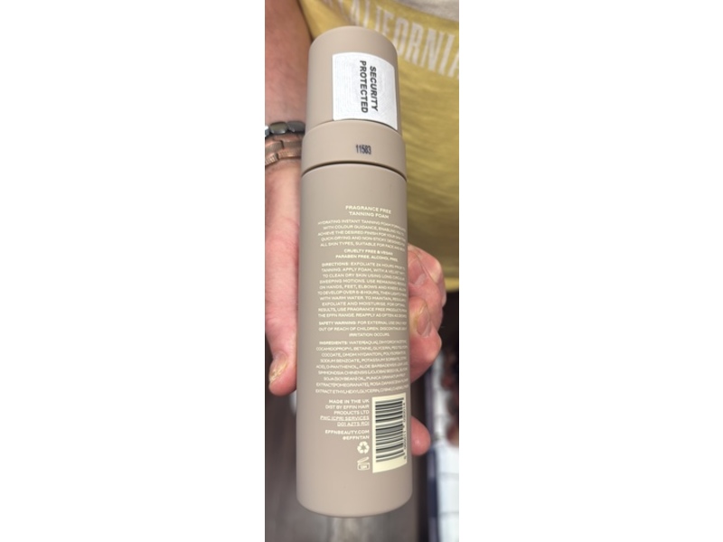 Effn Tanning Foam, Medium To Dark, 6.8 fl oz/200 mL