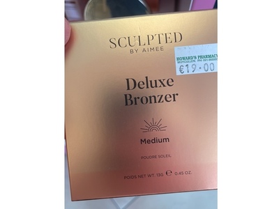 Sculpted By Aimee Deluxe Bronzer Eyeshadow Palette, Medium, 0.45 oz/13 g