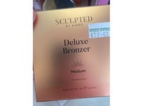 Sculpted By Aimee Deluxe Bronzer Eyeshadow Palette, Medium, 0.45 oz/13 g - Image 2