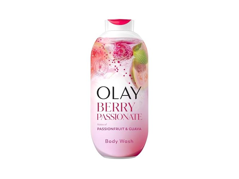 Olay Body Wash, Passionfruit & Guava Scent, 22 fl oz/650 mL
